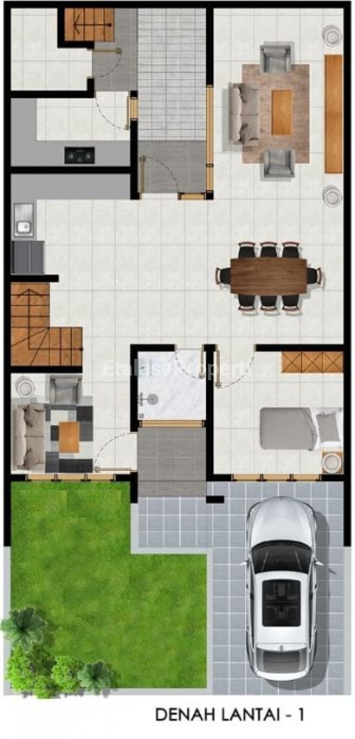 Foto properti Rumah High Quality San Diego Semi Furnish Di Pakuwon City Surabaya Timur 2
