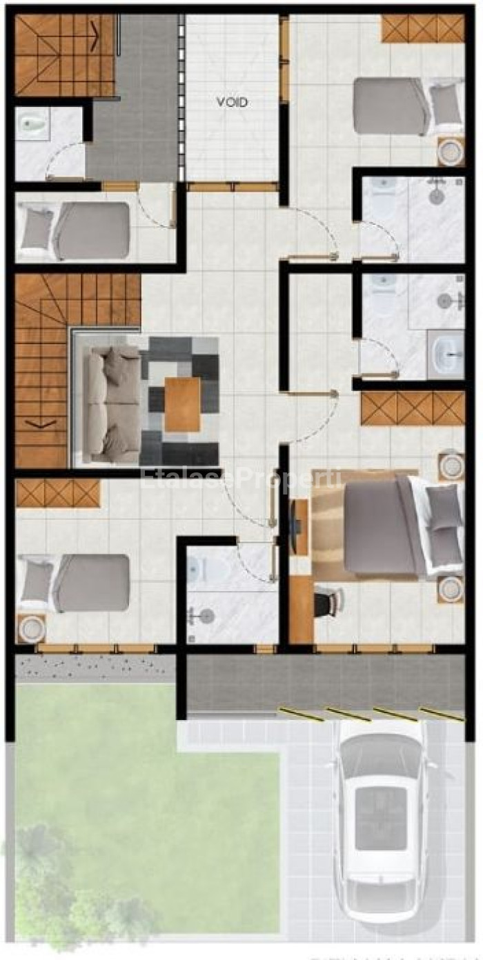 Foto properti Rumah High Quality San Diego Semi Furnish Di Pakuwon City Surabaya Timur 3