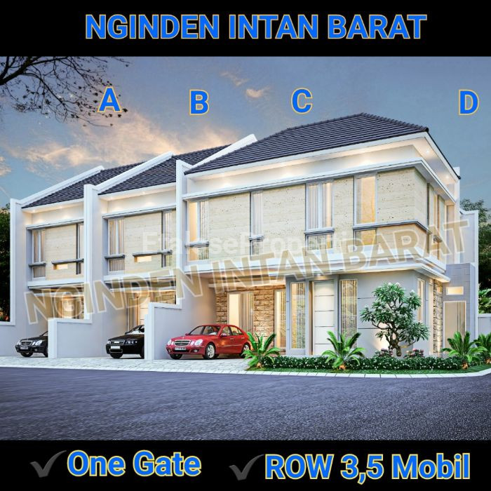 Foto properti Dijual Rumah Baru Nginden Intan Barat 2 Lantai Tengah Kota Dekat Merr 1