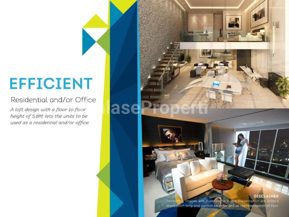 Foto properti KANTOR SEKALIGUS HUNIAN TEPAT DI ATAS MALL 2