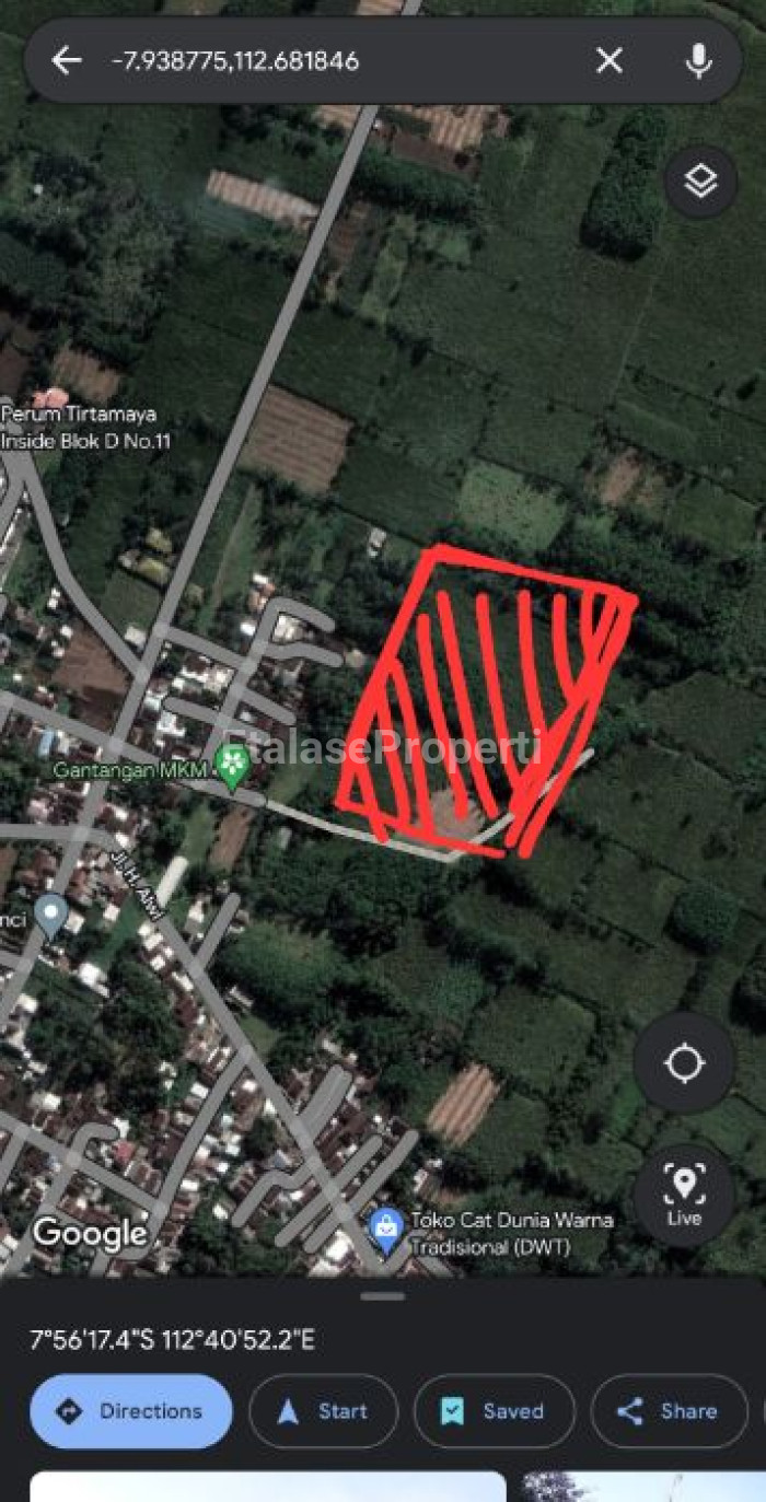 Foto properti Dijual Tanah Untuk Perumahan Low Budget 5 Menit Dari Araya Malang 2