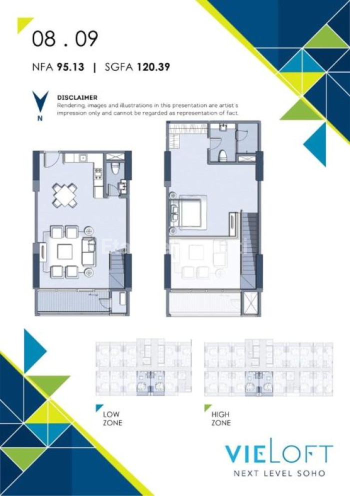 Foto properti Dijual Unit Vie Loft Ciputra World 2