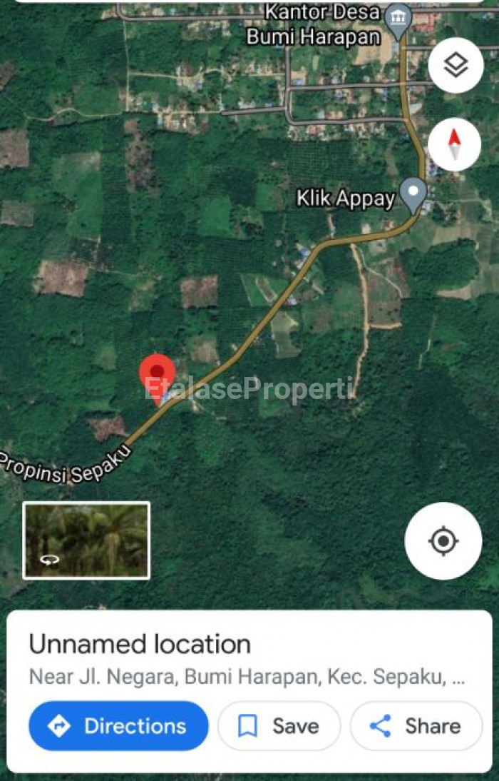 Foto properti JUAL TANAH/LAHAN, LOKASI IBU KOTA BARU,  SEPAKU, KAB PENAJAM, KALIMANTAN TIMUR 3