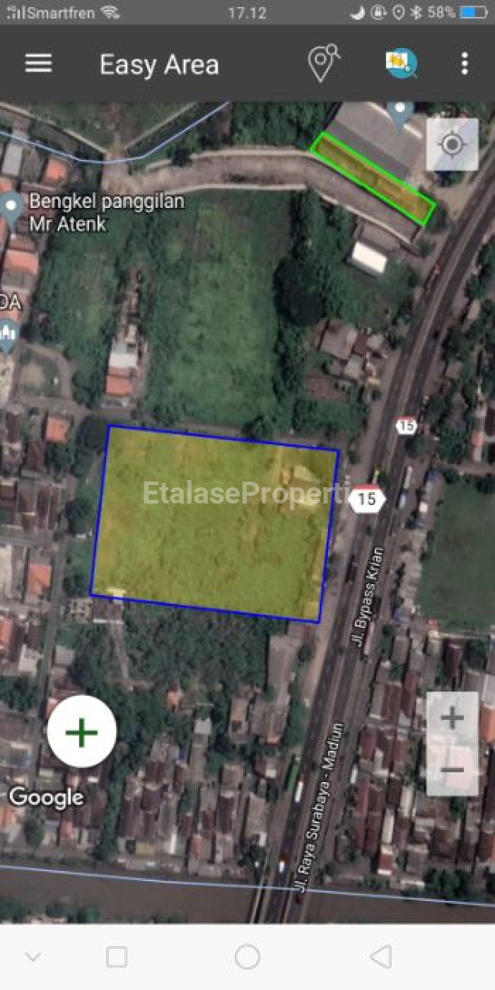 Foto properti DIJUAL Tanah Bypass Krian Peruntukan Ijin Gudang Dan Industri 1