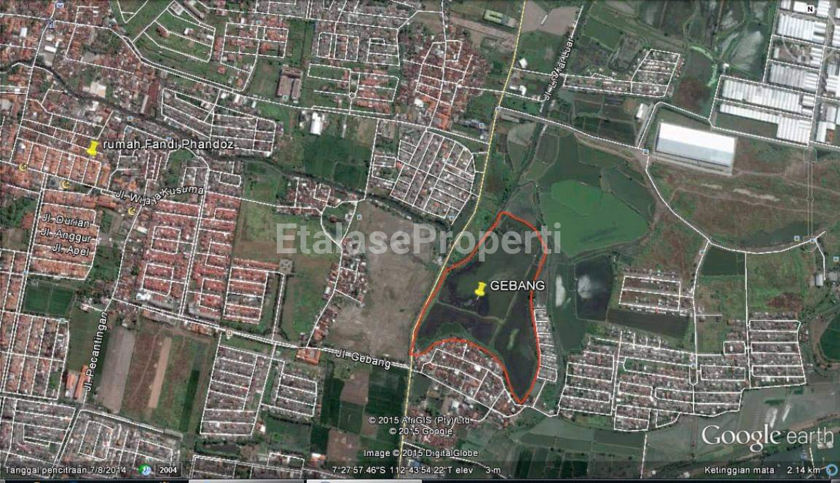 Foto properti Di Jual Lahan  LOKASI 0 (Nol) Jl. Lingkar Timur - Sidoarjo 2