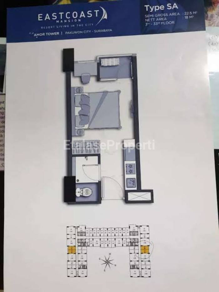 Foto properti Jual Oper Unit Apartement Pakuwon City Tower Amor 1