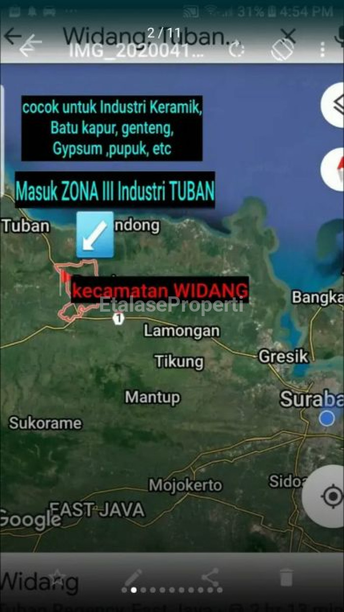 Foto properti Tanah Industri Di Tuban 3