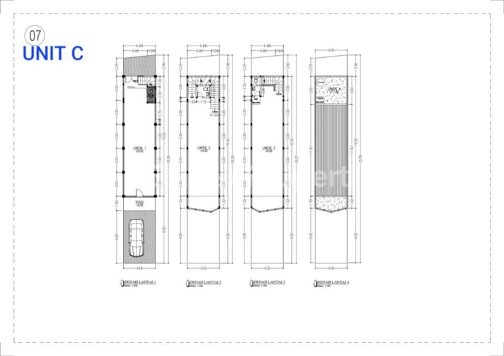 Foto properti 10 UNIT JEJER, Ruko Modern-classic 4 Lantai Di Kedung Asem - MERR 9