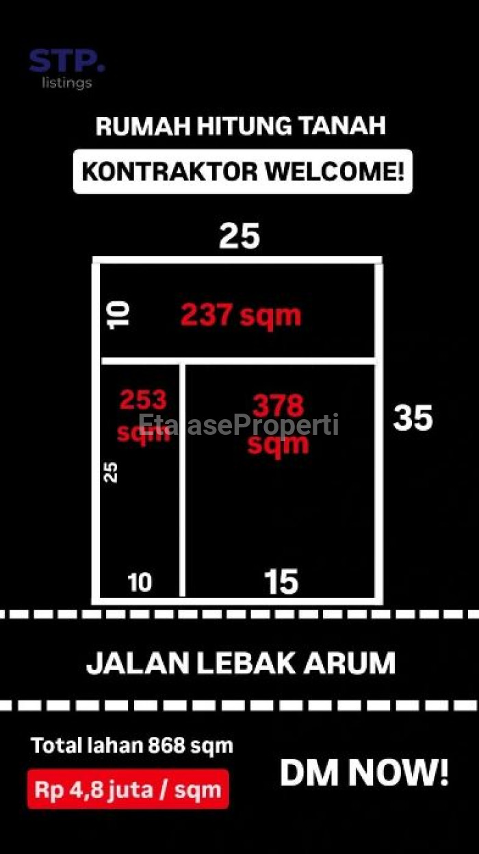 Foto properti KONTRAKTOR WELCOME Rumah Hitung Tanah Di Lebak Arum, Kenjeran Lebar 25 2
