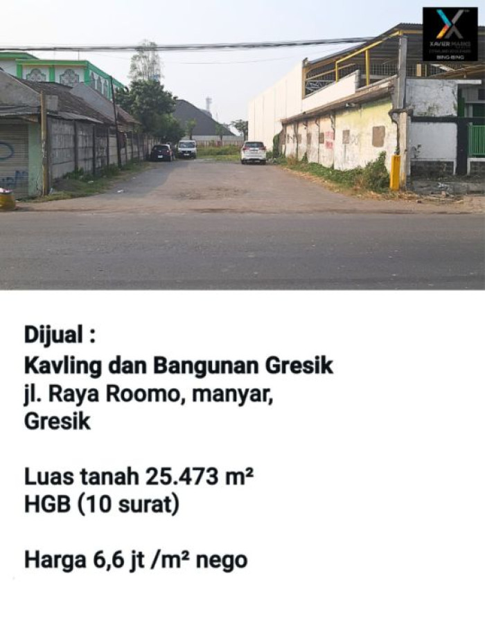Foto properti Dijual : Kavling Dan Bangunan Gresik 3
