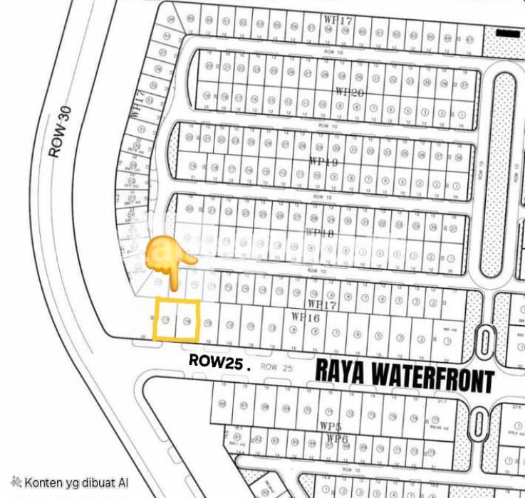 Foto properti TURUN HARGA!!!!!   KAVLING DI JUAL RAYA WATERFRONT CITRALAND 1