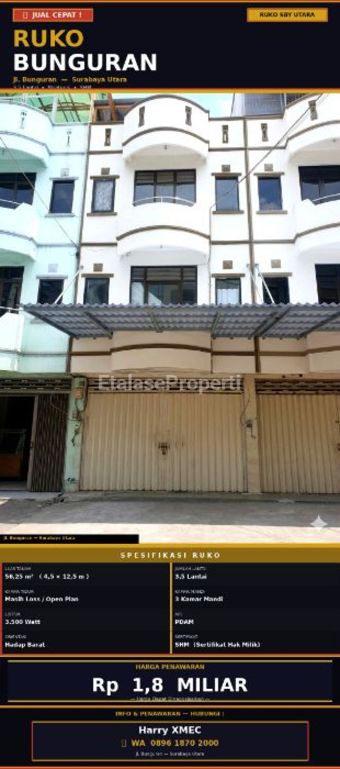Foto properti Ruko Jln Bunguran 1