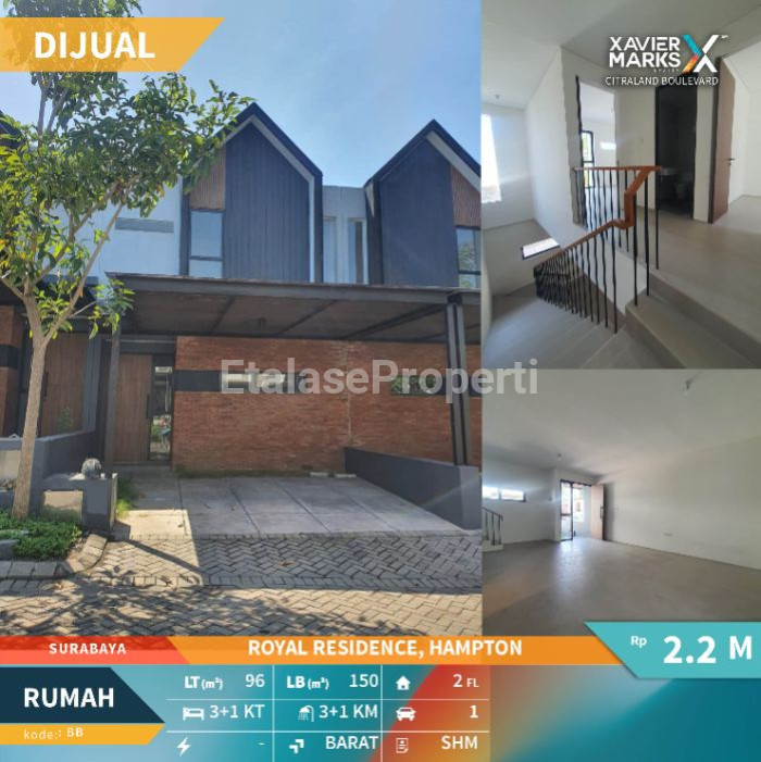 Foto properti Dijual Rumah Royal Residence Cluster Hampton 8