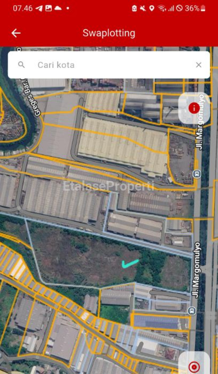 Foto properti LAHAN ZONA INDUSTRI & PERGUDANGAN DI JL. RAYA  MARGOMULYO, SURABAYA UTARA 1