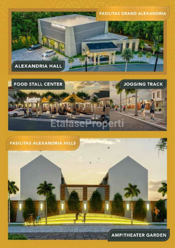 Foto properti (PRIMARY)ALEXANDRIA HILLS TIPE ALENA BY JAYALAND HARGA 500 JTAN LISTRIK UNDERGROUND 3