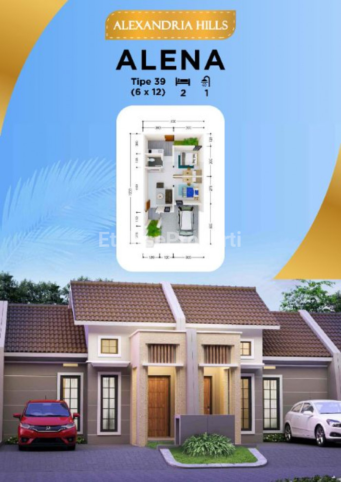 Foto properti (PRIMARY)ALEXANDRIA HILLS TIPE ALENA BY JAYALAND HARGA 500 JTAN LISTRIK UNDERGROUND 1