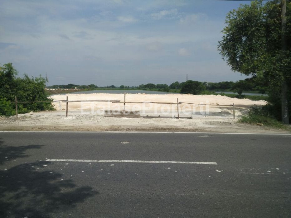 Foto properti Tanah Raya Banjarsari Cerme Gresik, Jalan Raya, Jalan Utama 1