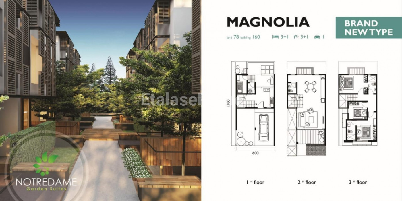 Foto properti Wisata Bukitmas Cluster Notredame 1