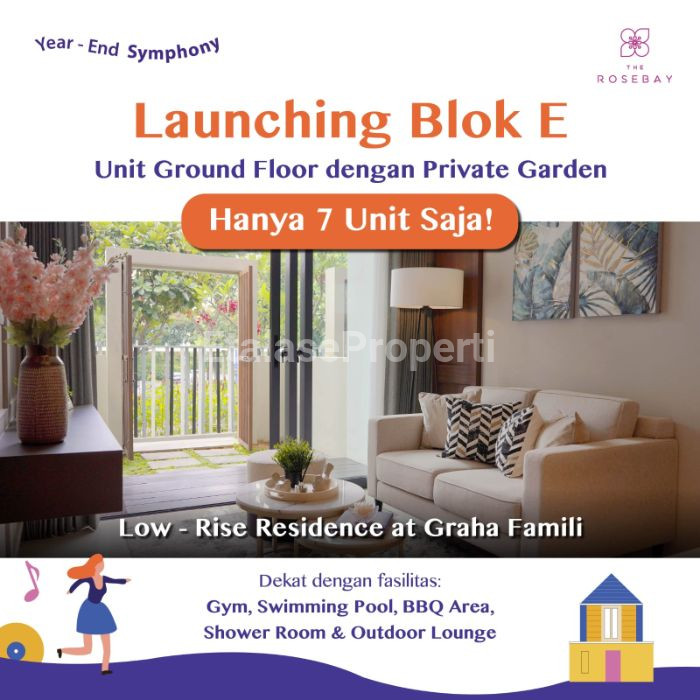 Foto properti [PRIMARY] NEW LAUNCHING TOWER E - THE ROSEBAY 7 UNITS ONLY Unit Ground Floor With Private Garden 4