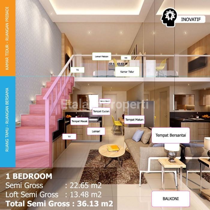 Foto properti Jual Murah The Icon Mall Apartment Gresik, 4