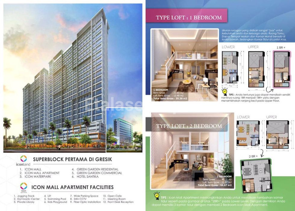 Foto properti Jual Murah The Icon Mall Apartment Gresik, 6