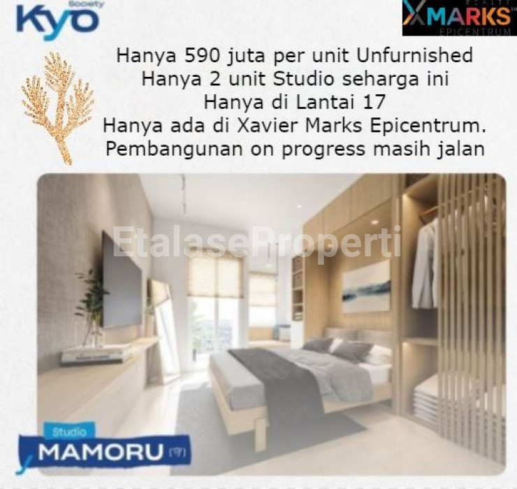 Foto properti DIJUAL RUGI UNIT MAMORU APARTEMEN KYO DI PANJANG JIWO SURABAYA 2